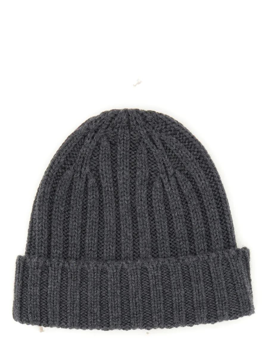 Aspesi Cozy Virgin Wool Beanie Hat for Women