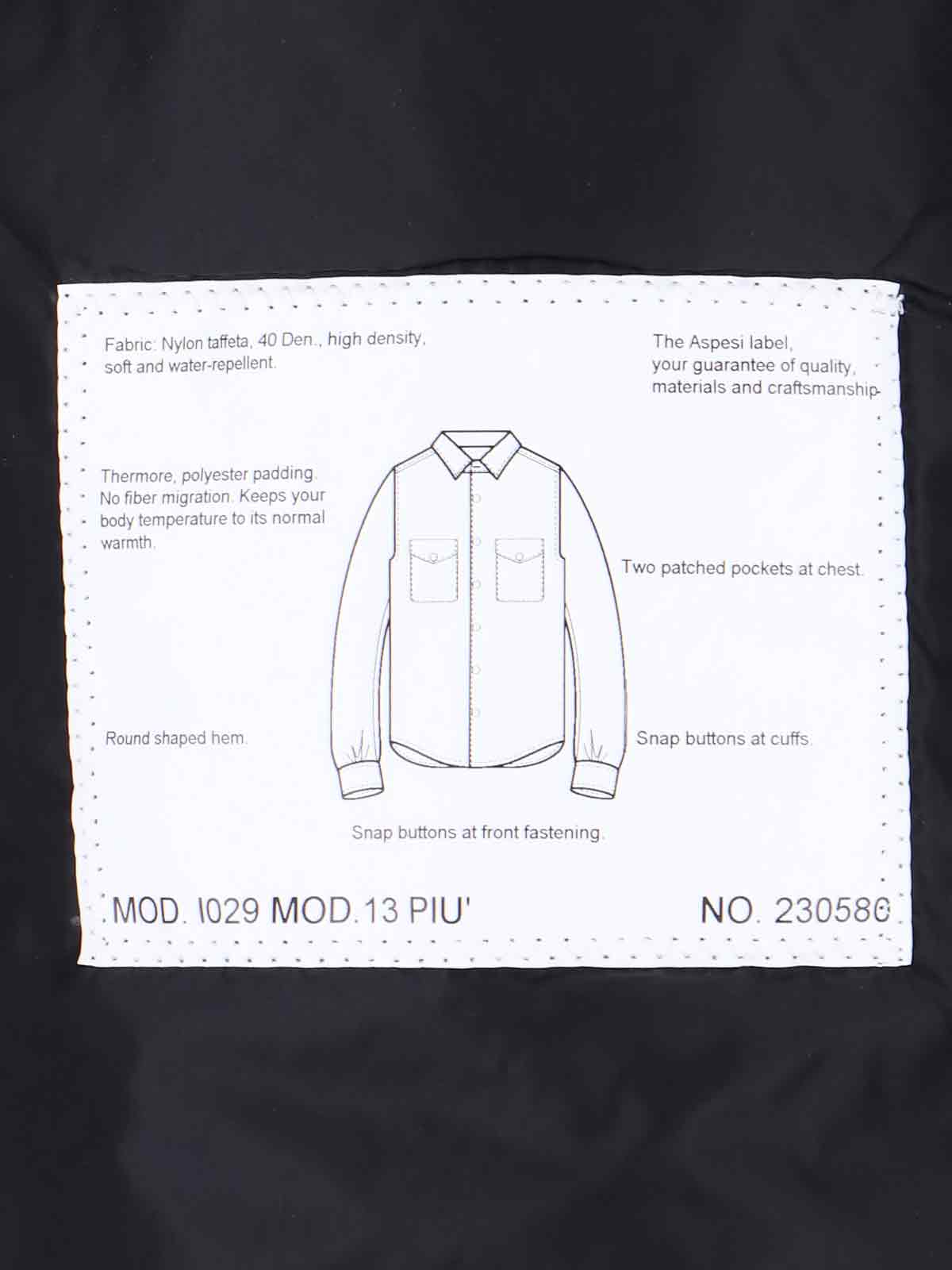 Aspesi Men’s 100% Polyamide Shirt - Image 5