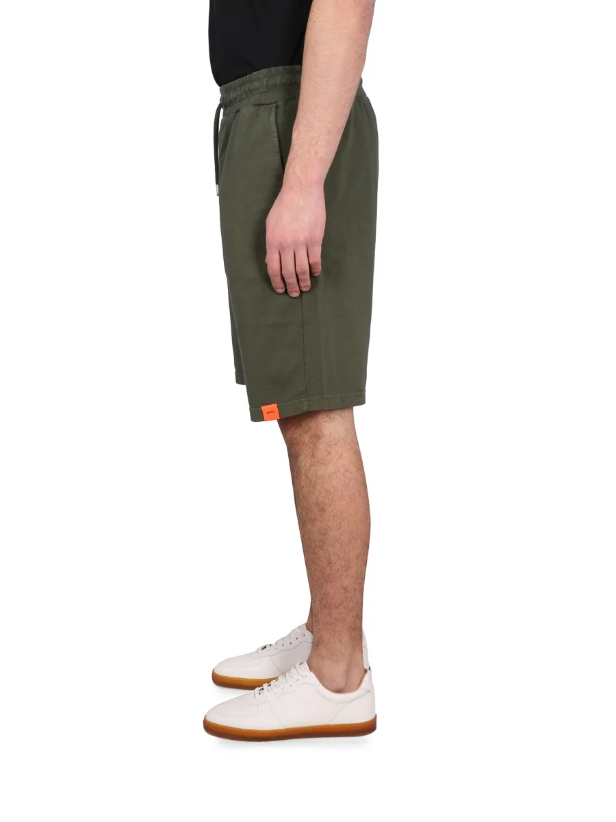 Aspesi Men's Elastic Waistband Bermuda Shorts - Image 4