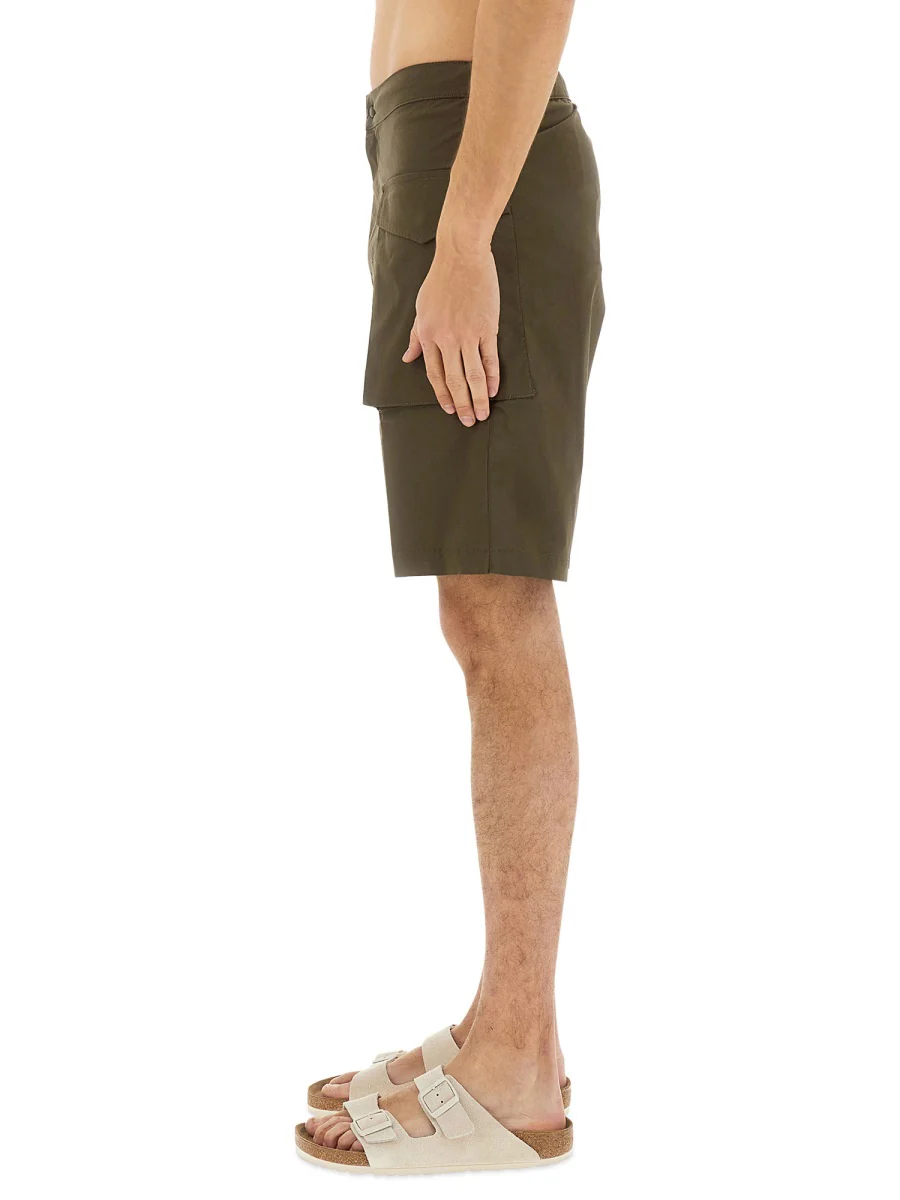 Aspesi Men's Mini Cargo Shorts - Image 4