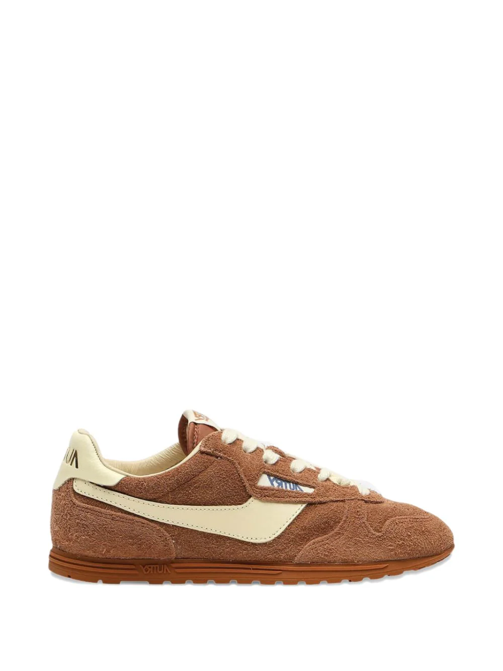Autry Brushed Suede and Leather Sneakers