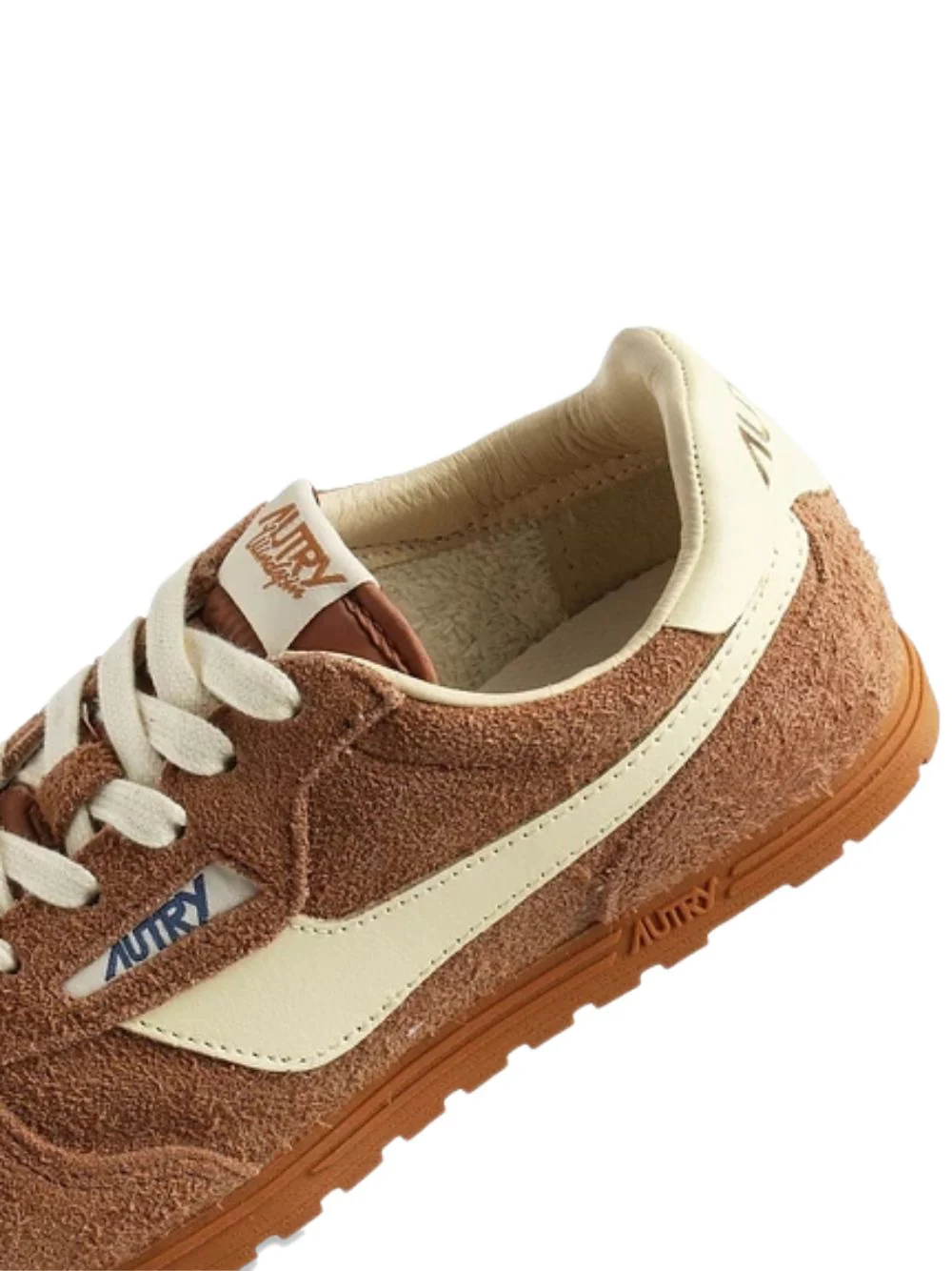 Autry Brushed Suede and Leather Sneakers - Image 3