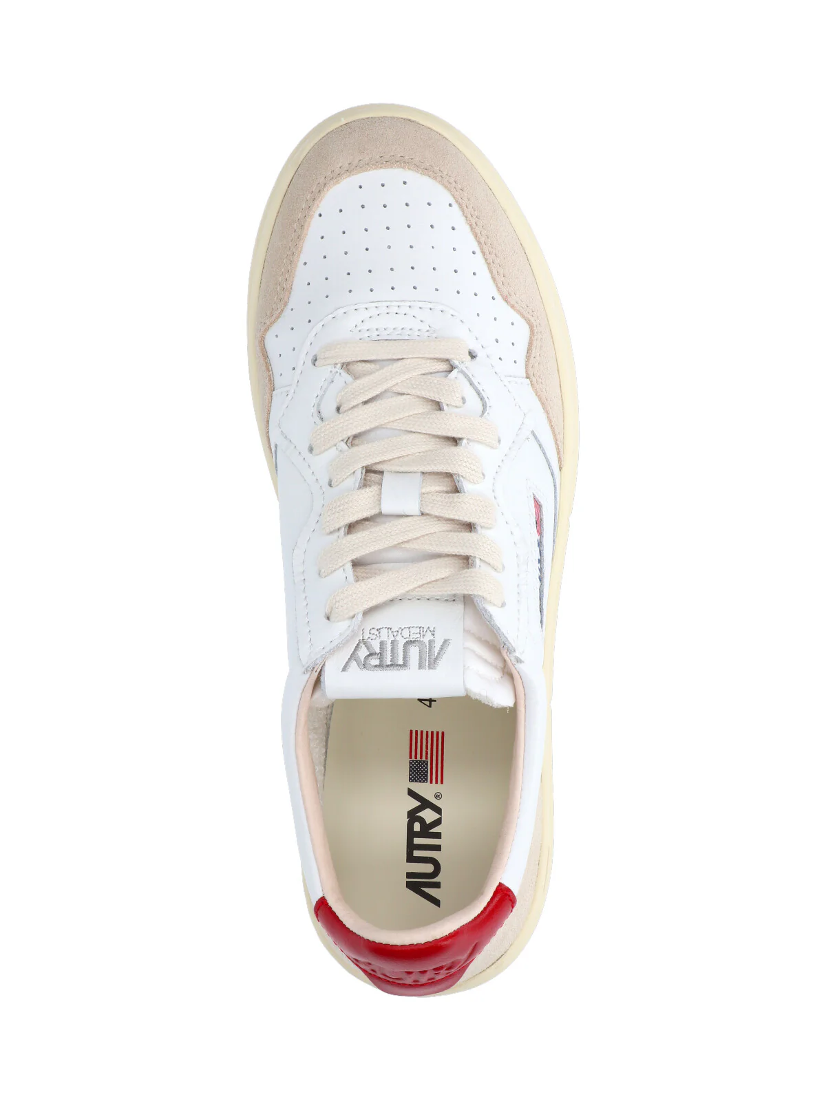 Autry Leather & Suede Low-Top Sneakers for Men - Image 5