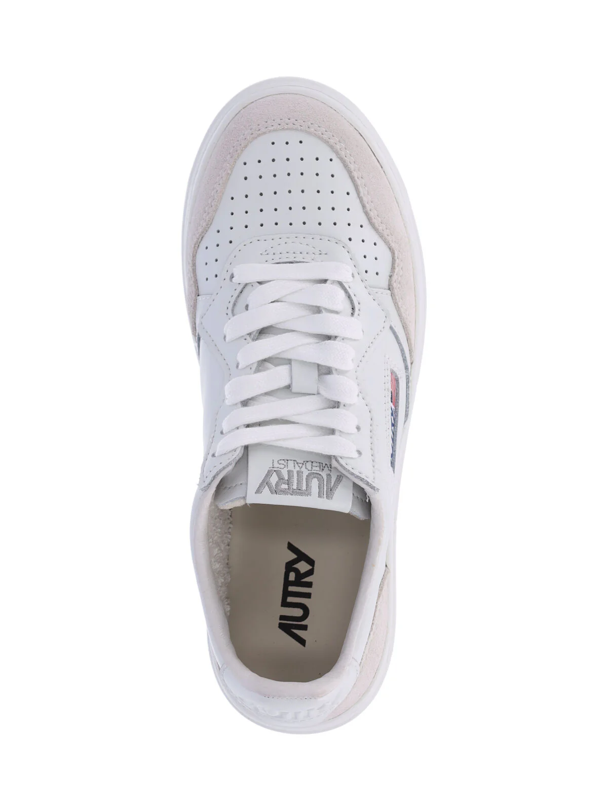 Autry Leather & Suede Low-Top Sneakers for Women - Image 5