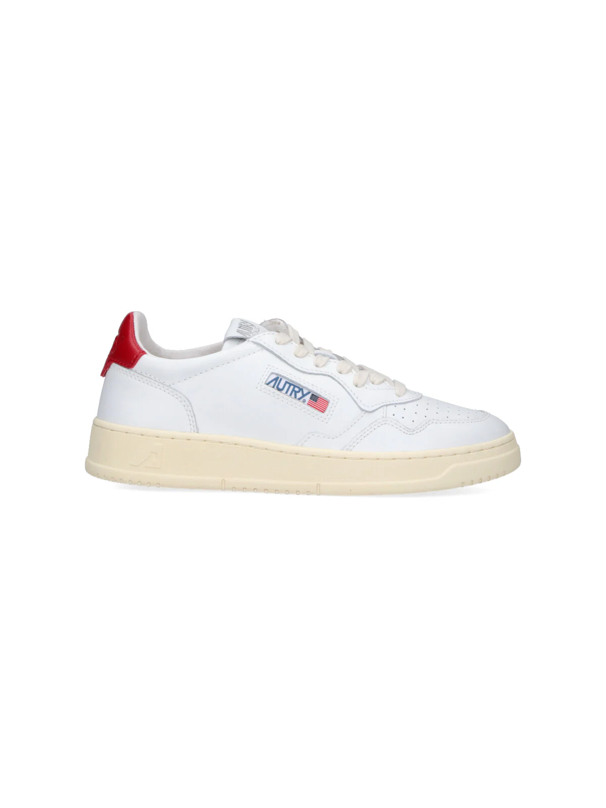 Autry Leather Towel-Lined Sneaker for Men