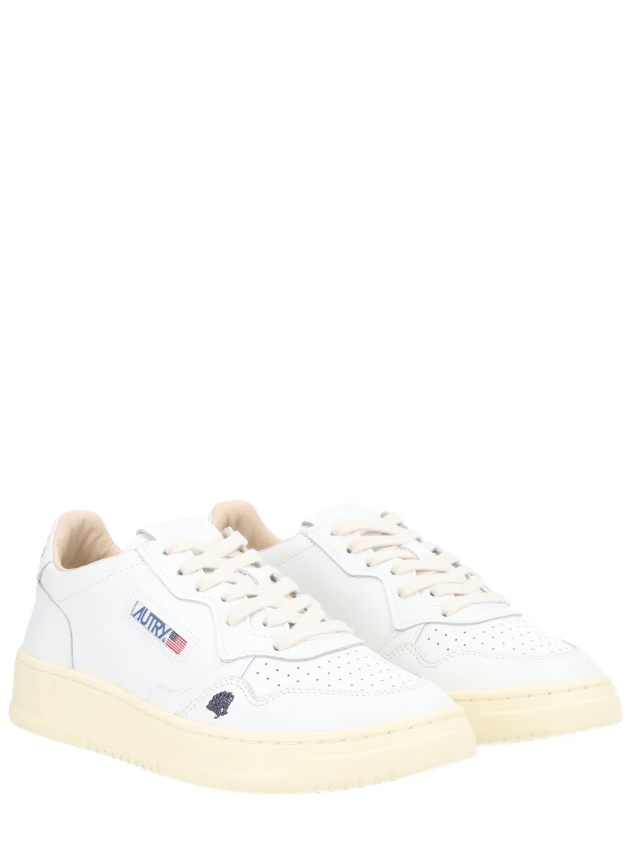AUTRY Medaglia Low-top Leather Sneakers - Image 2