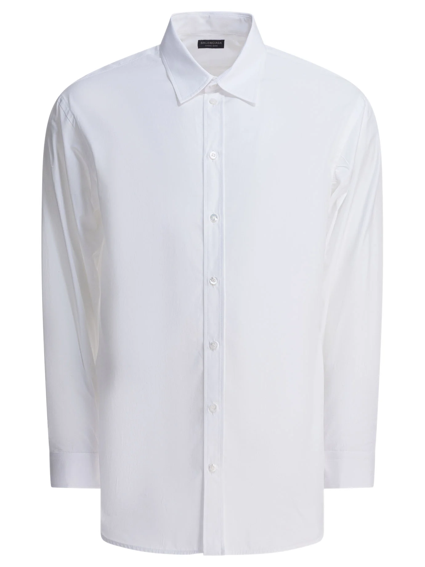 Balenciaga Classic Long Sleeve Cotton Shirt