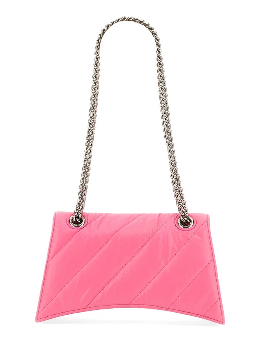 BALENCIAGA Crush Mini Quilted Leather Shoulder Bag - Image 3