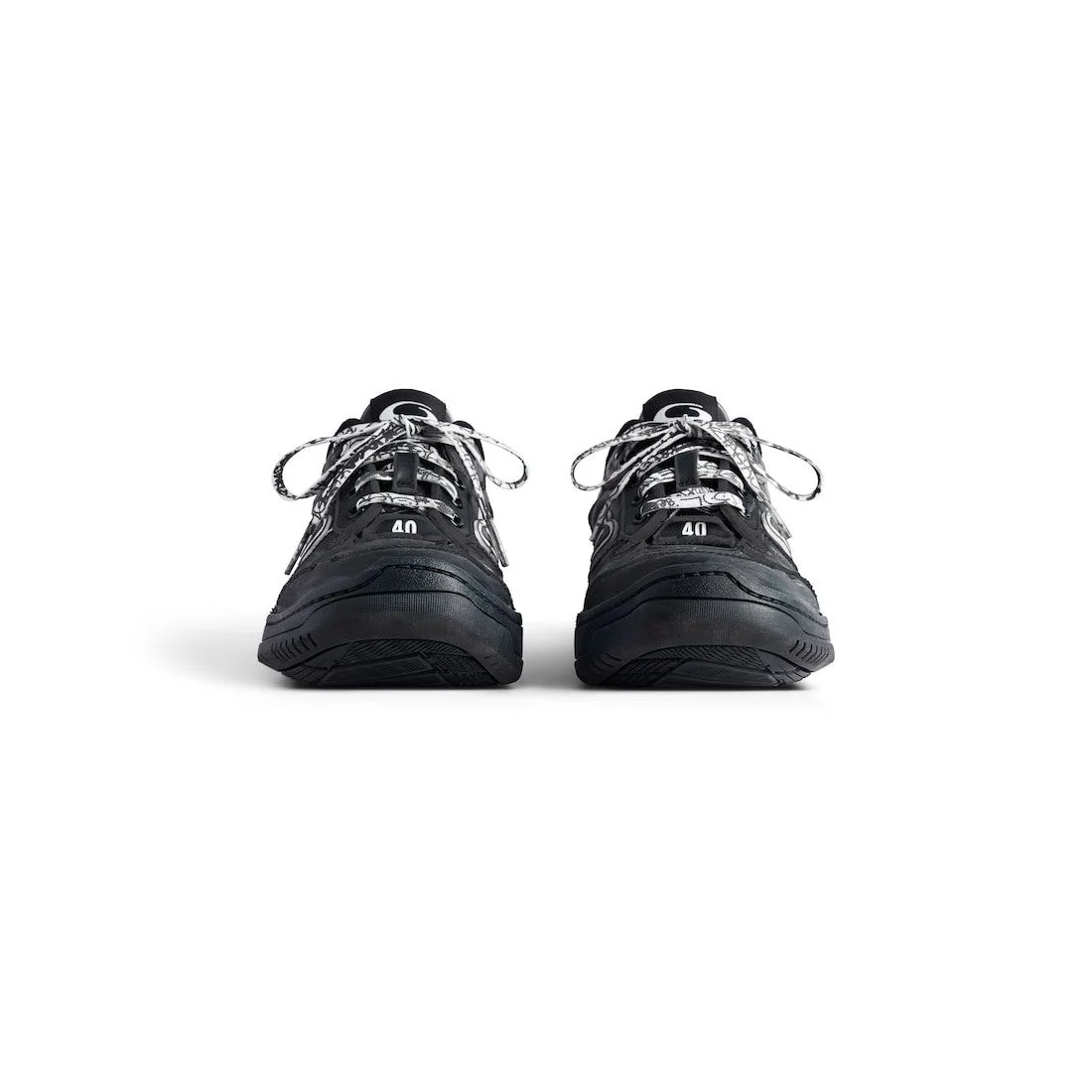 Balenciaga Men’s Track-Style Sneakers, Size 40 - Image 3