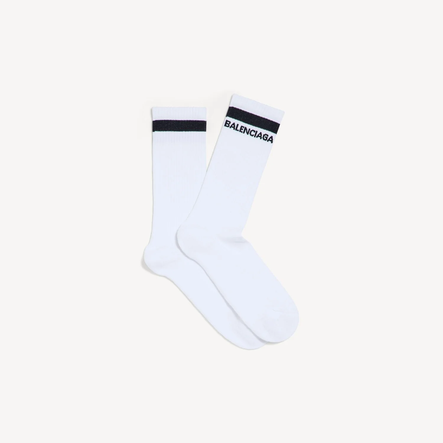 Balenciaga Men's Logo Socks - Image 2