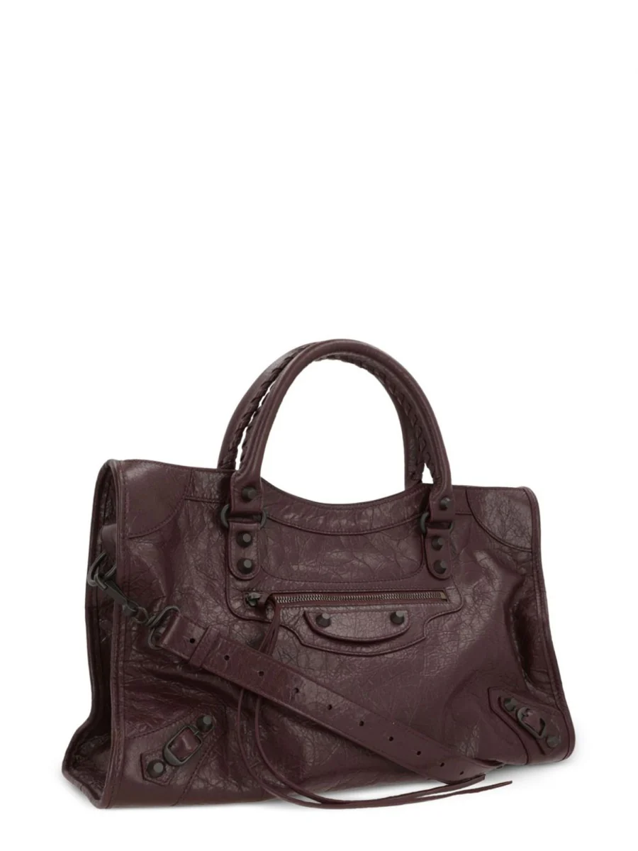 Balenciaga Mini Handbag in Luxurious Lamb Leather for Women - Image 3