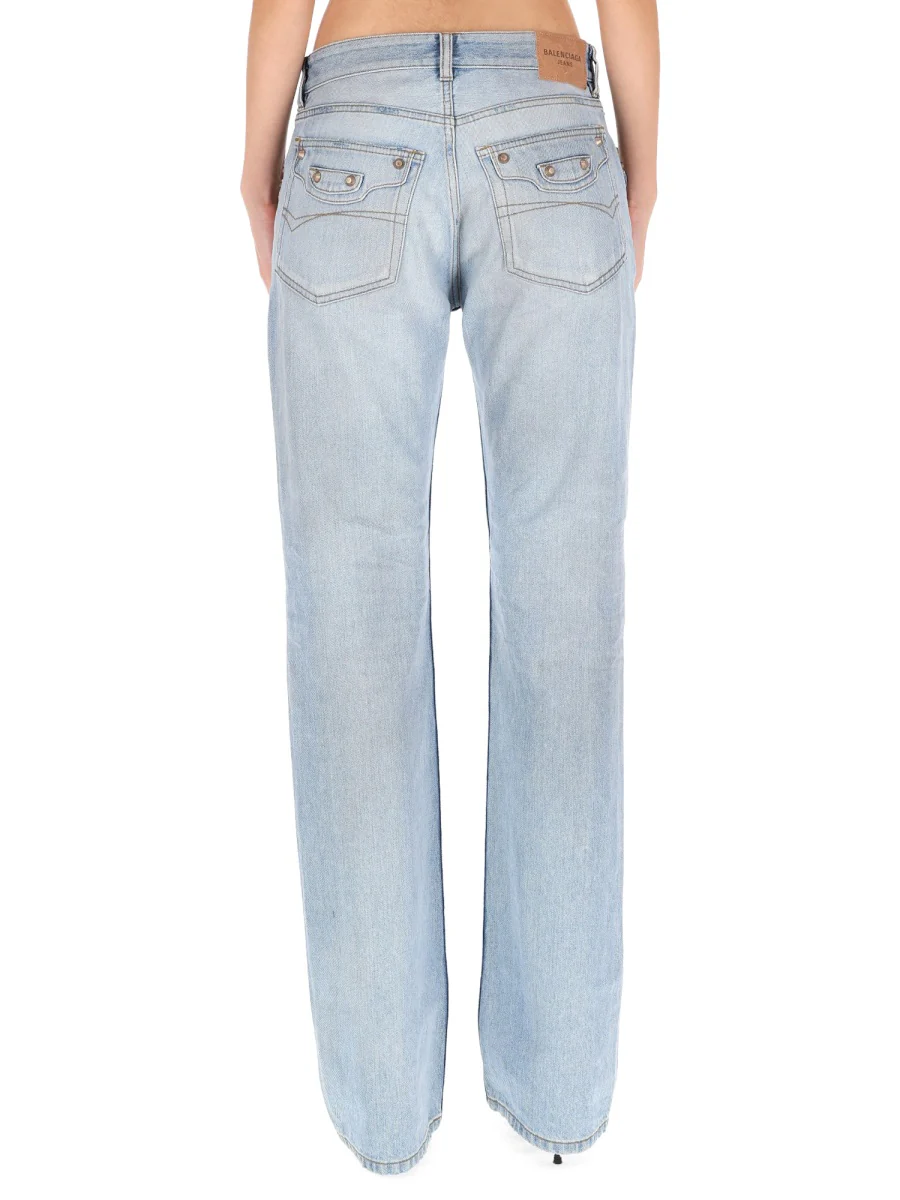Balenciaga Premium Women's Denim Jeans - Image 4