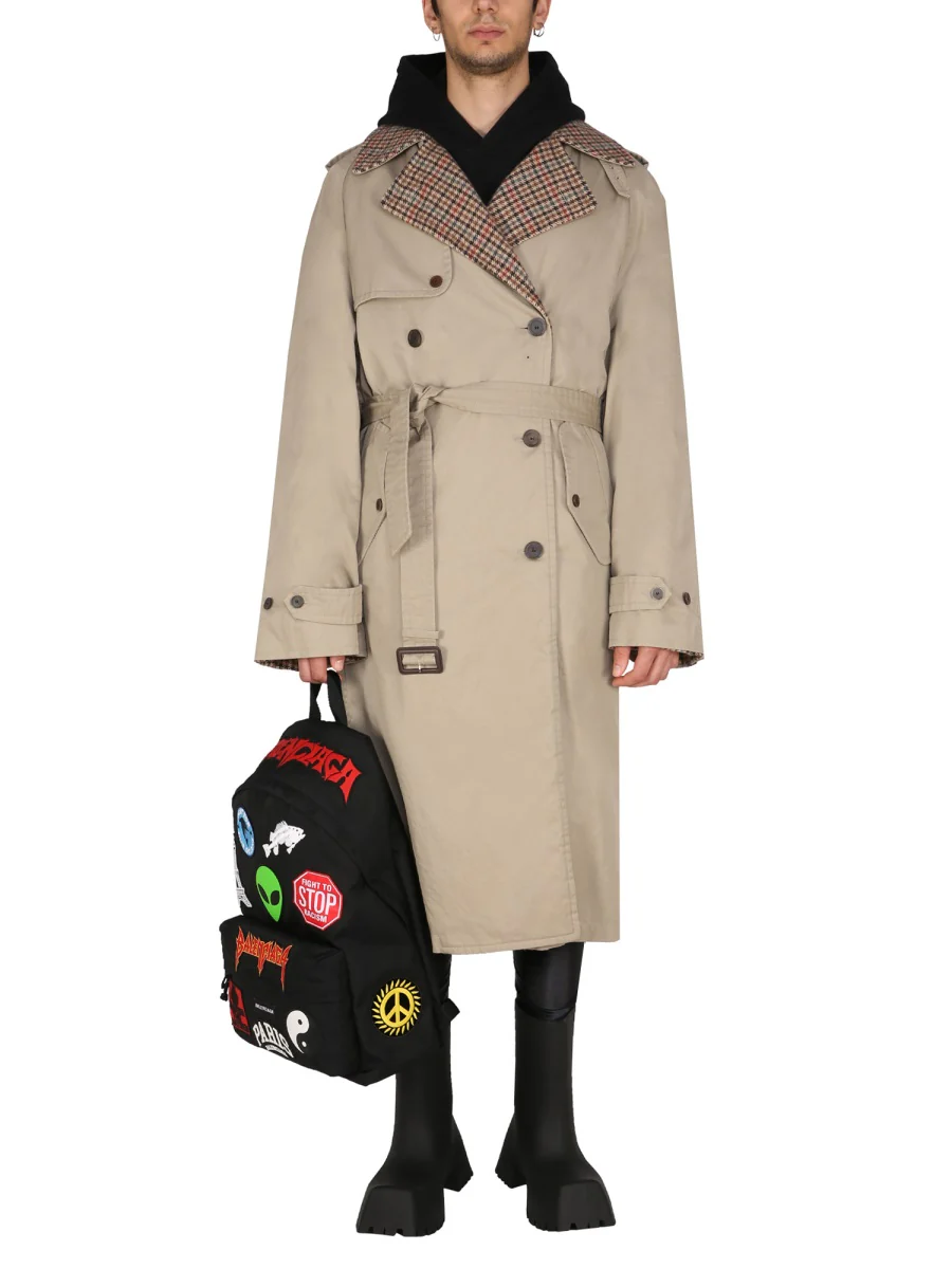 BALENCIAGA Reversible Trench Coat - Image 7
