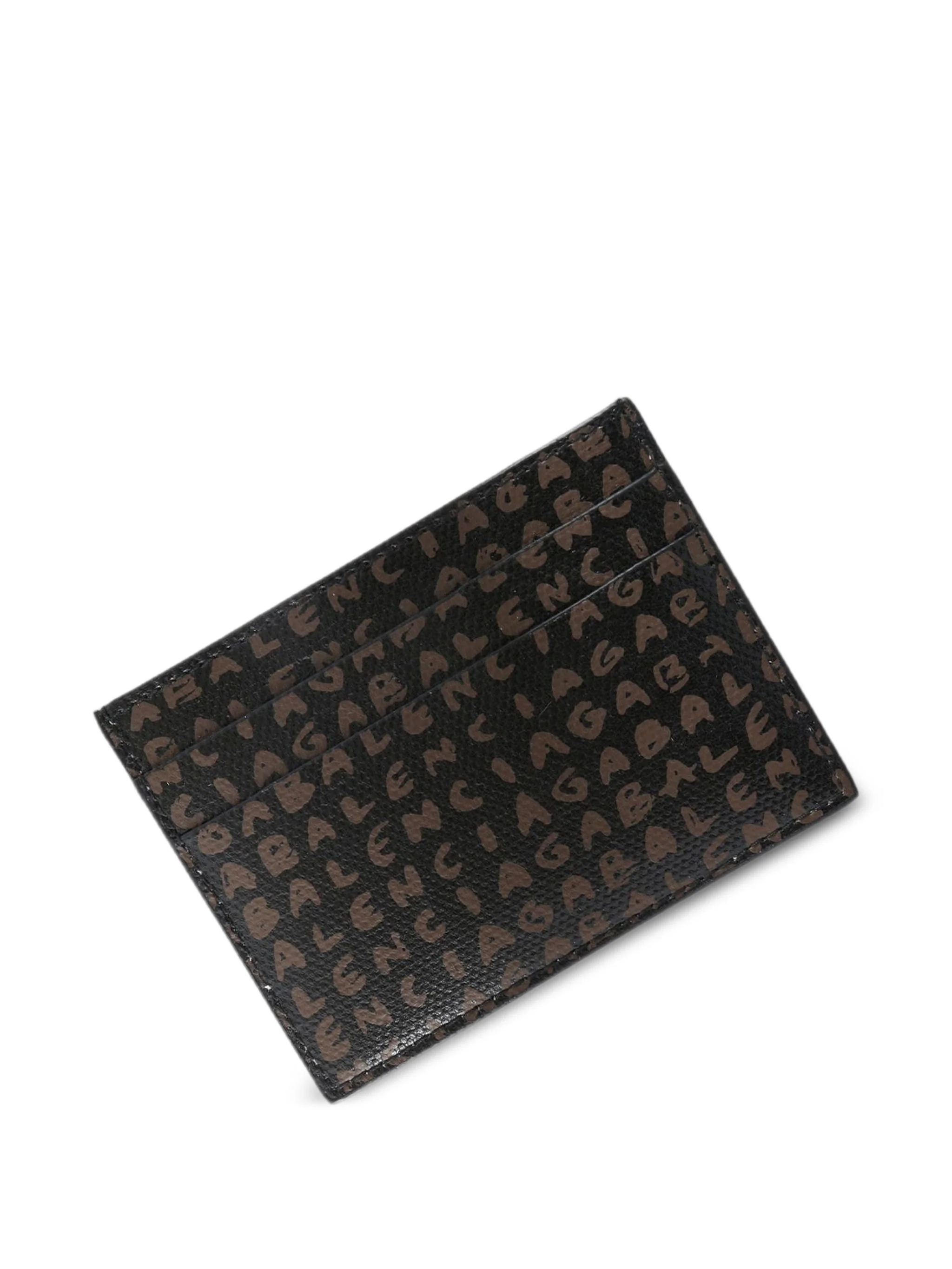 Balenciaga? Wait no brand allowed -> 'Textured Cotton Card Holder with Hologram Finish for Men' - Image 3