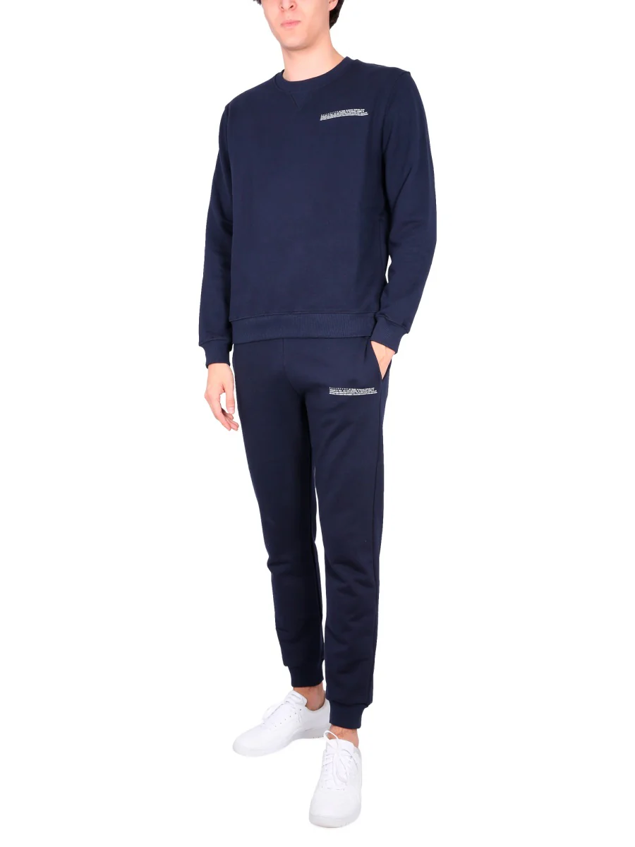 Ballantyne Crewneck Sweatshirt with Chest Logo Print - Image 2