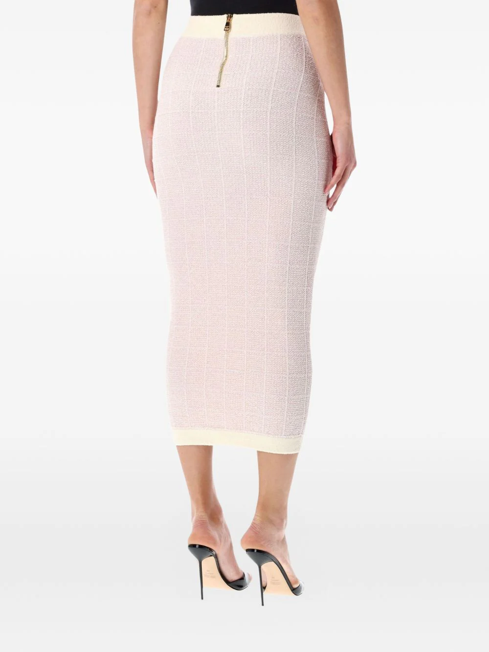 BALMAIN Buttoned Midi Skirt - Image 2