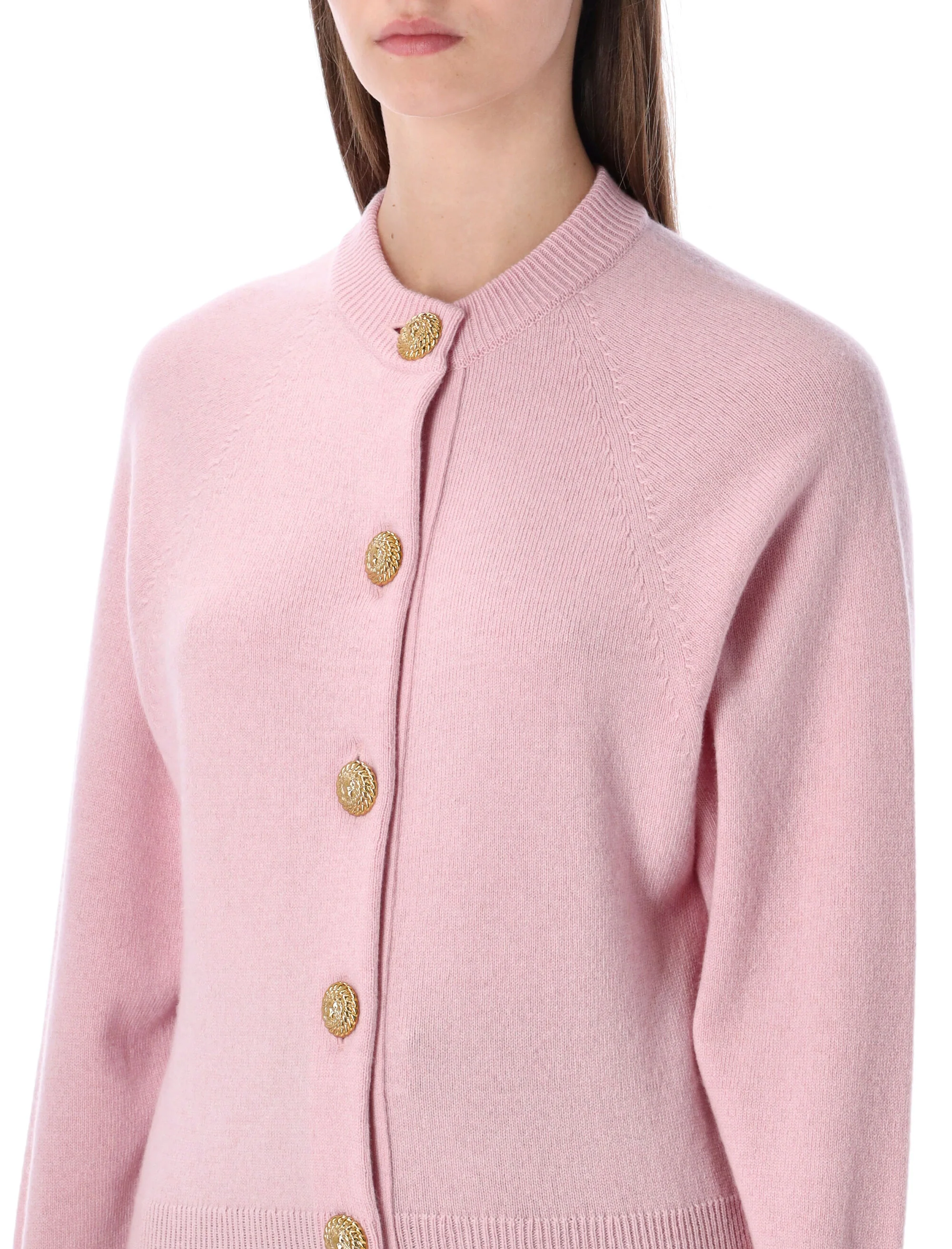 Balmain Eco-cashmere Buttoned Cardigan - Image 3