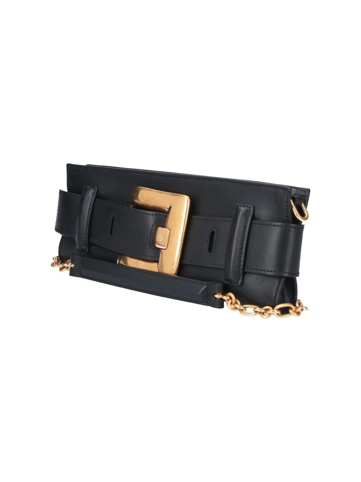 Balmain Inspired Calf Leather Handbag - Image 3
