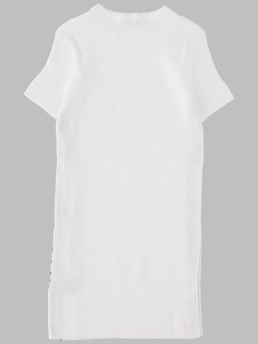Balmain Kids Cotton Logo Mini Dress - Image 2