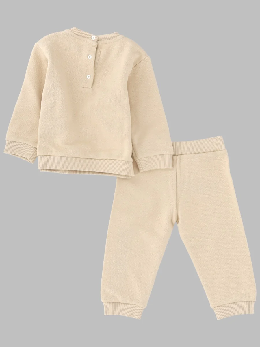 Balmain Kids Cotton Sweatshirt & Track Set - Image 2