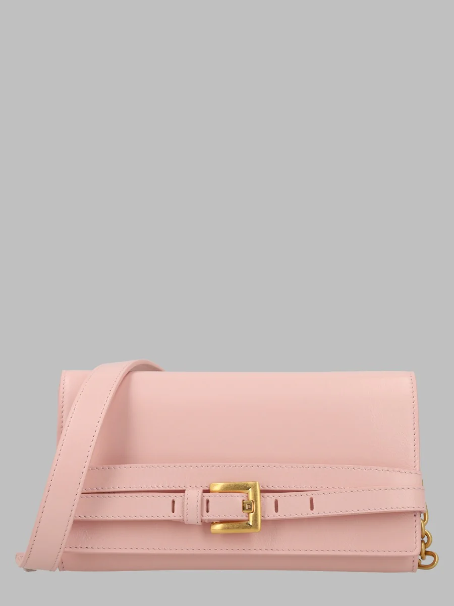 Balmain Leather Mini Shoulder Bag