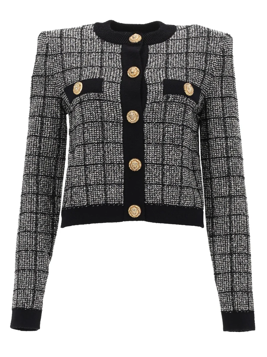 BALMAIN Light Tweed Cardigan