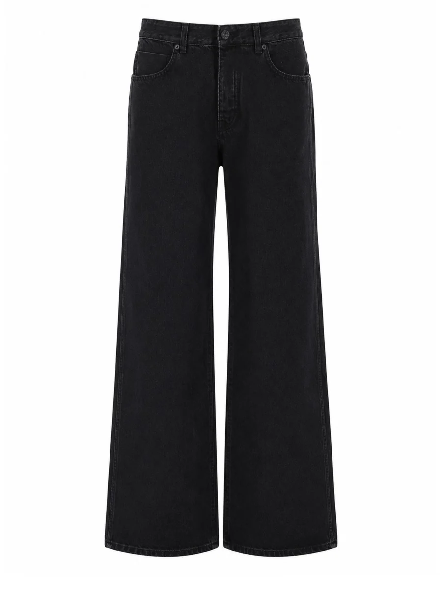 Balmain Men’s Sleek Straight-Leg Denim Jeans - Image 2