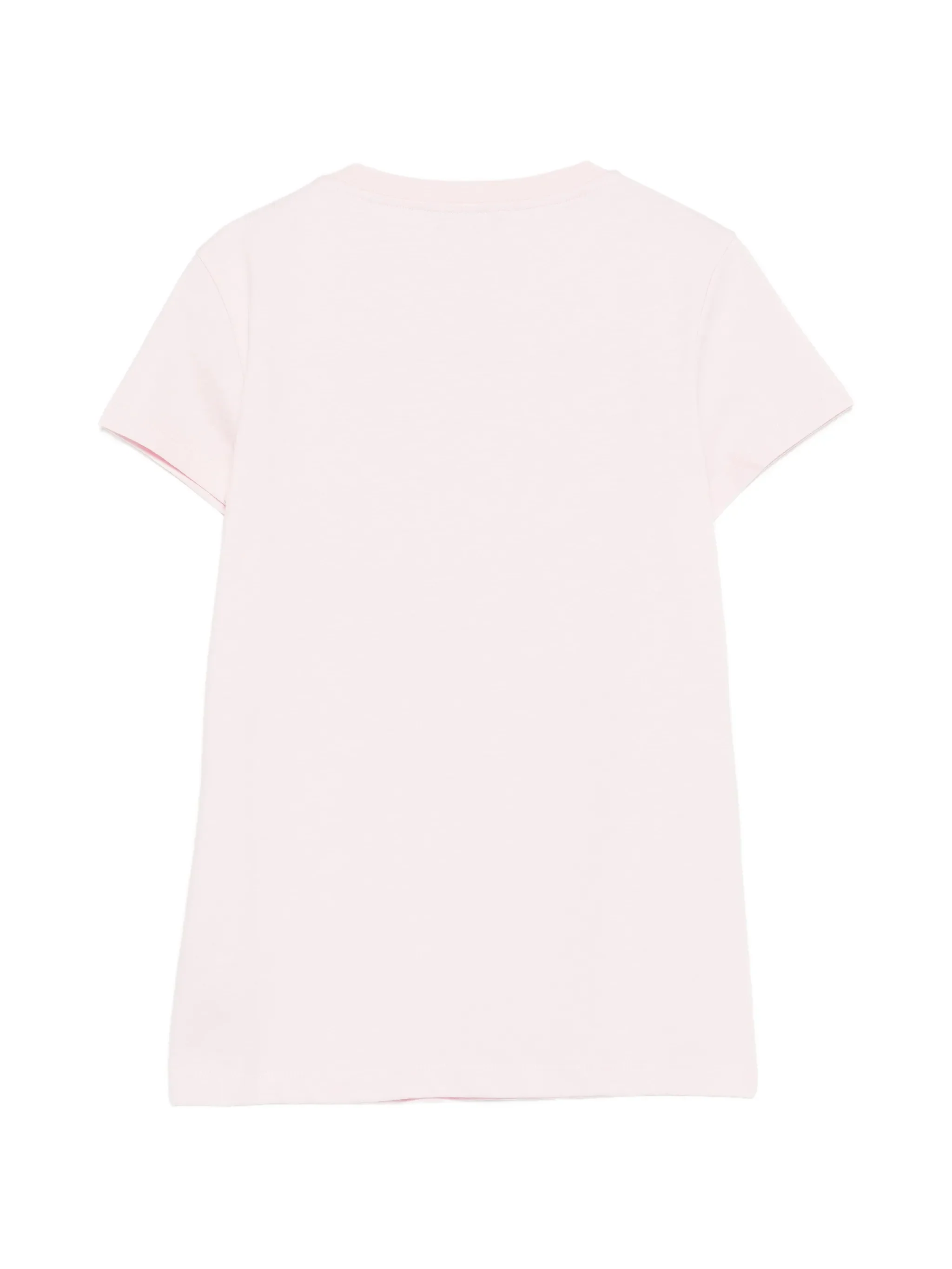 Balmain Mini Decorative Neck T-Shirt with Gold Buttons - Image 2