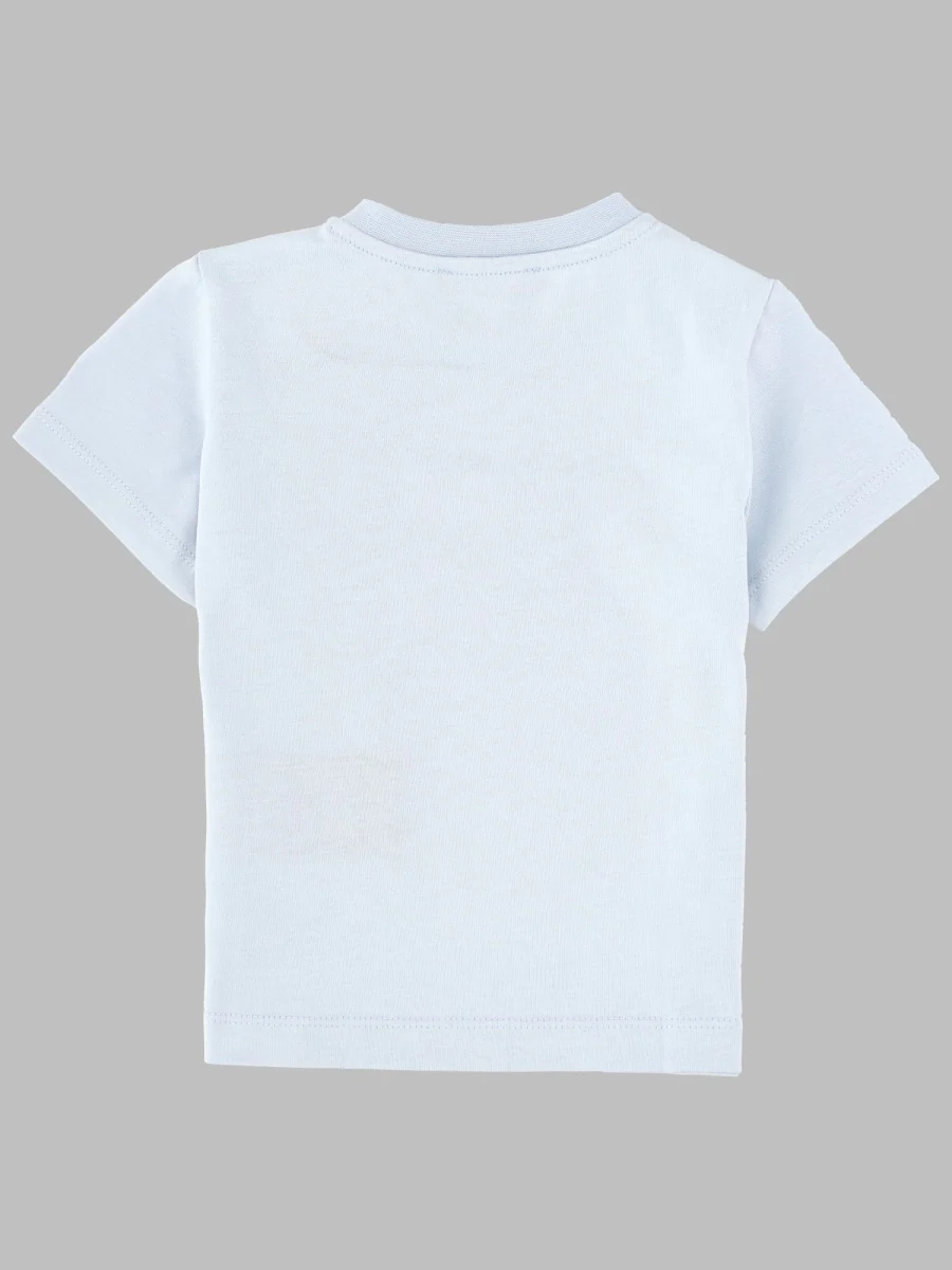 Balmain Mini Unisex Cotton T-Shirt for Babies - Image 2