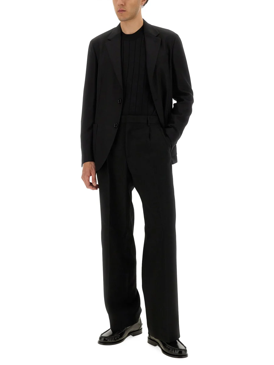 BALMAIN Silk and Cotton Knit PB Jumper - Image 2
