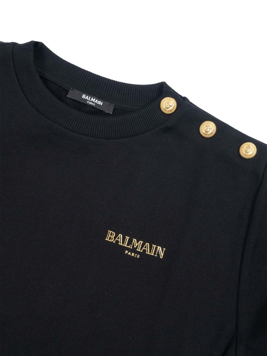 Balmain Unisex Mini Logo Sweatshirt - Image 3
