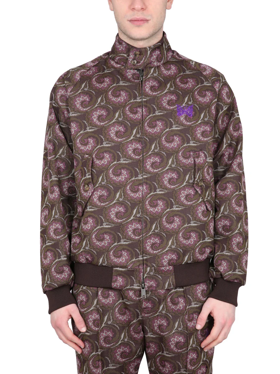 BARACUTA X NEEDLES AF G9 JACKET with LOGO EMBROIDERY