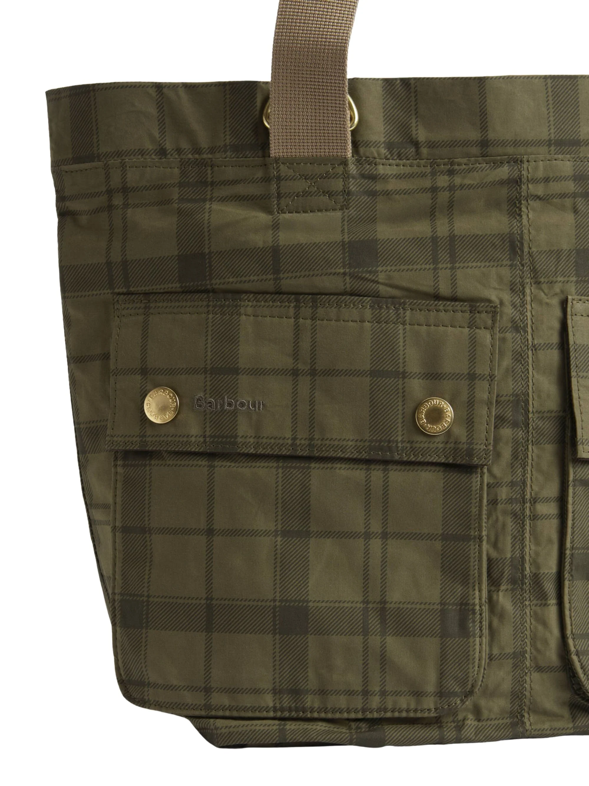 Barbour Classic Cotton Messenger Bag for Men - Image 3