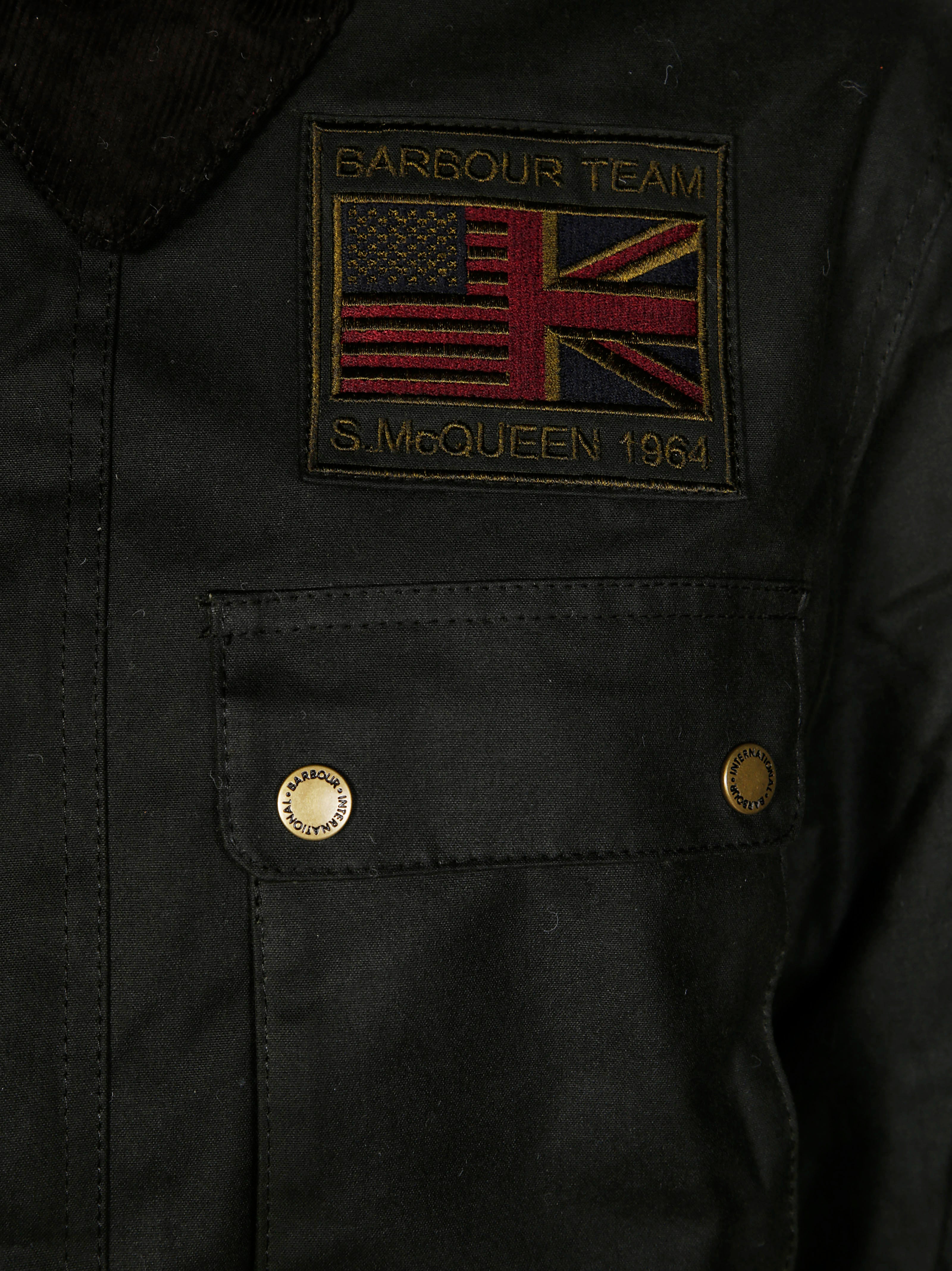 Barbour International Men's Workers Wax Jacket - Image 2
