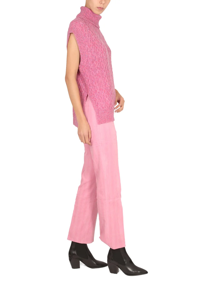 Baum Und Pferdgarten High Neck Plait Pattern Vest - Image 2