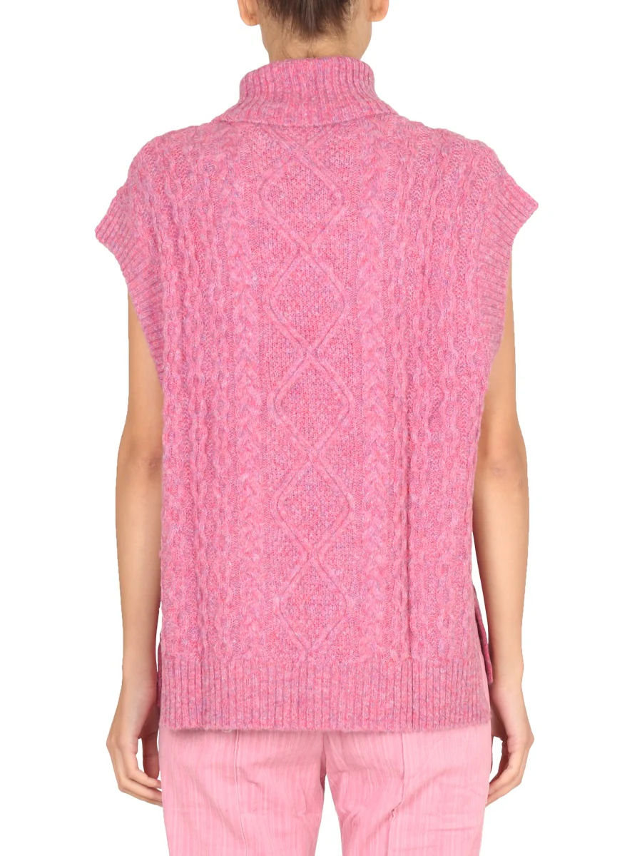 Baum Und Pferdgarten High Neck Plait Pattern Vest - Image 3