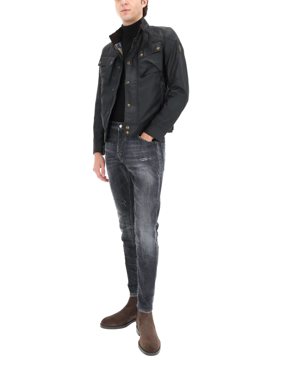 BELSTAFF Waxed Cotton Racemaster Jacket - Image 5