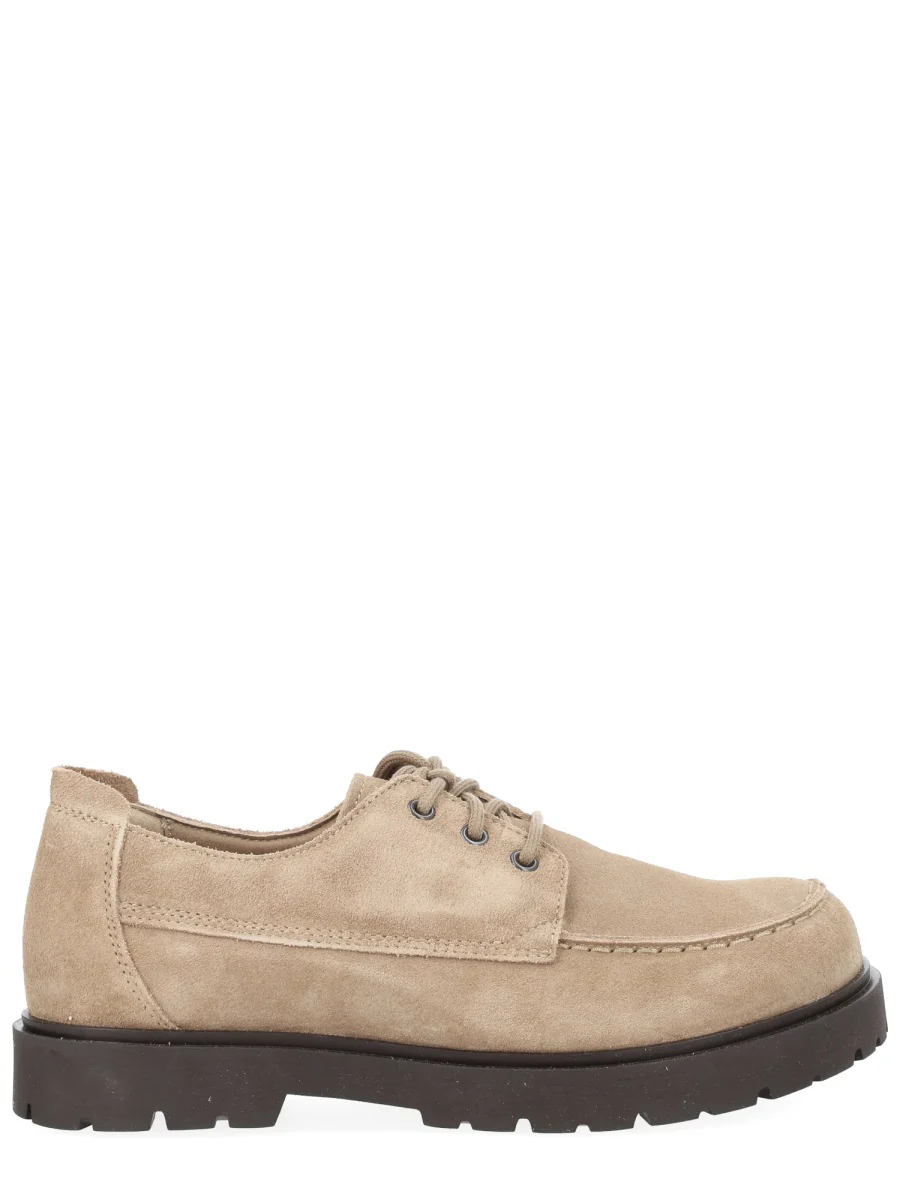 BIRKENSTOCK Highwood Moc Lace Low Suede Leather (Regular Fit)