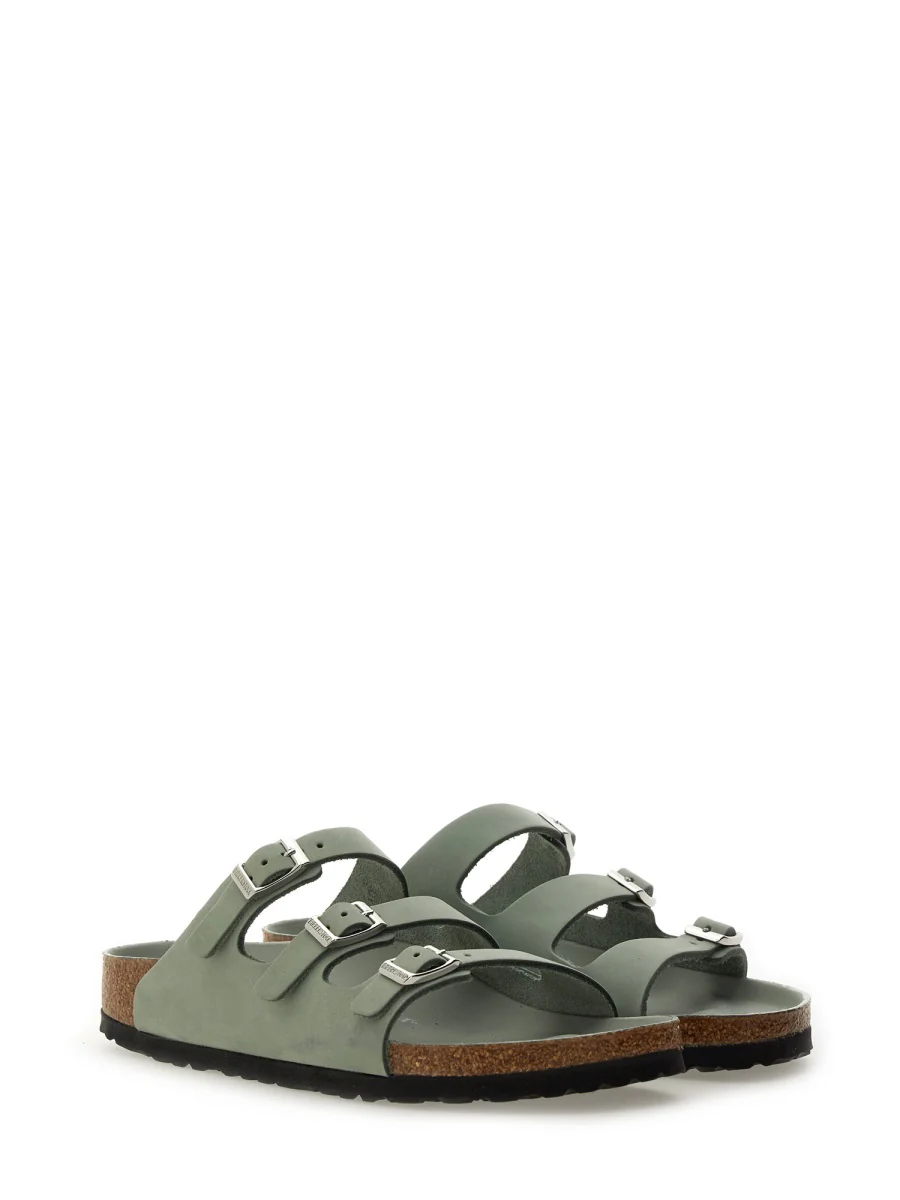 Birkenstock Narrow Fit Leather Sandal - Image 2