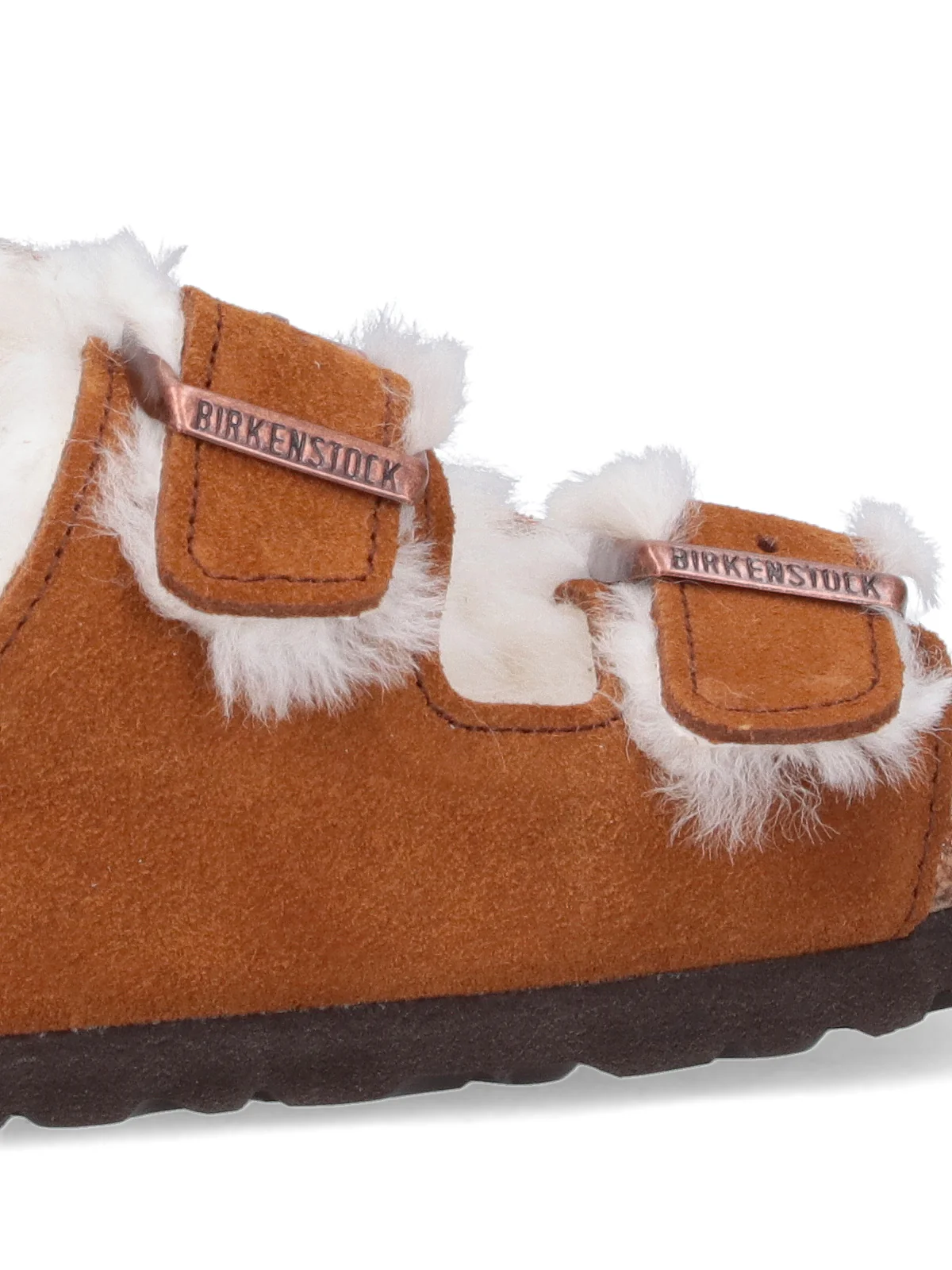 Birkenstock Suede Leather Unisex Sandals - Image 4