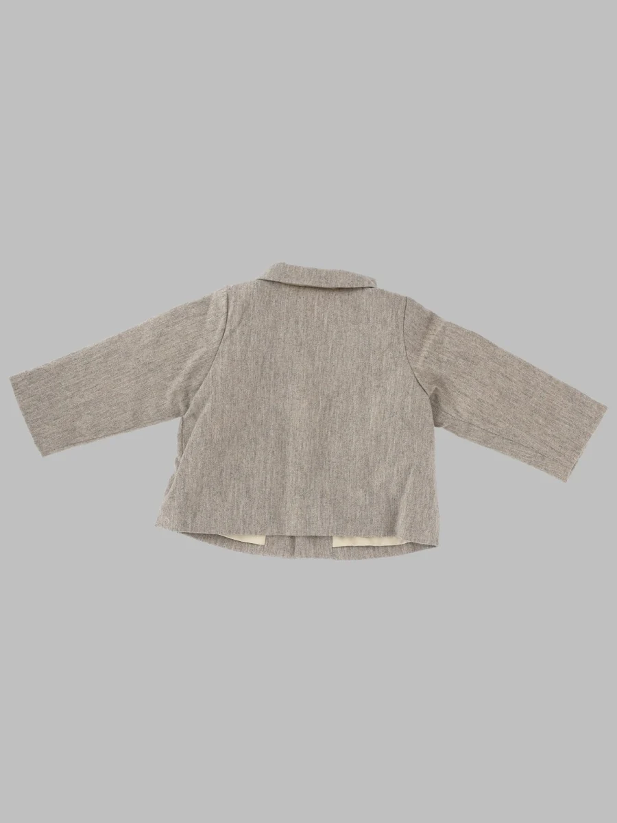 Bonpoint Baby Boys Wool-Blend Robe Jacket - Image 2
