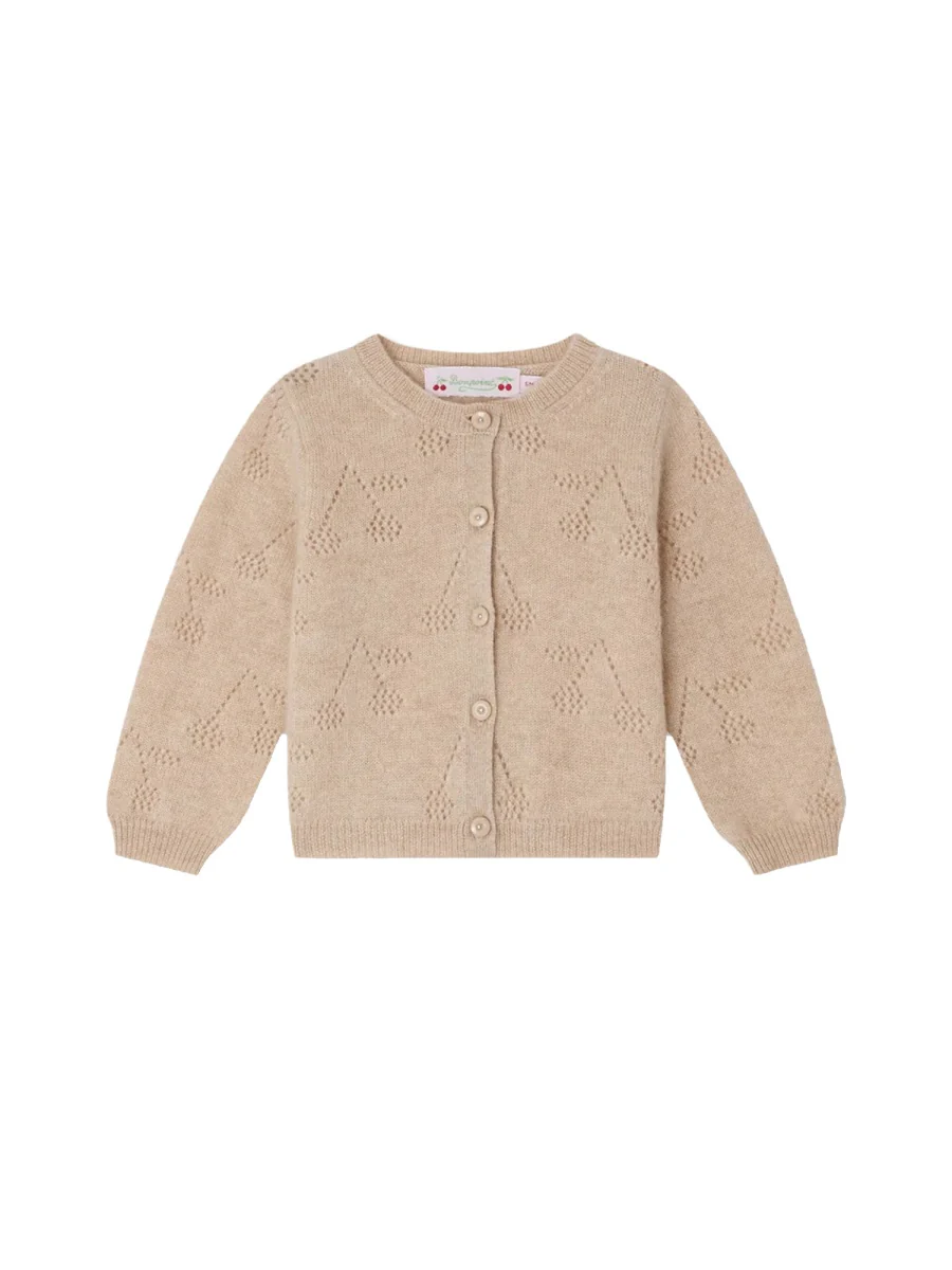 Bonpoint Cozy Cashmere Cardigan for Baby Girls