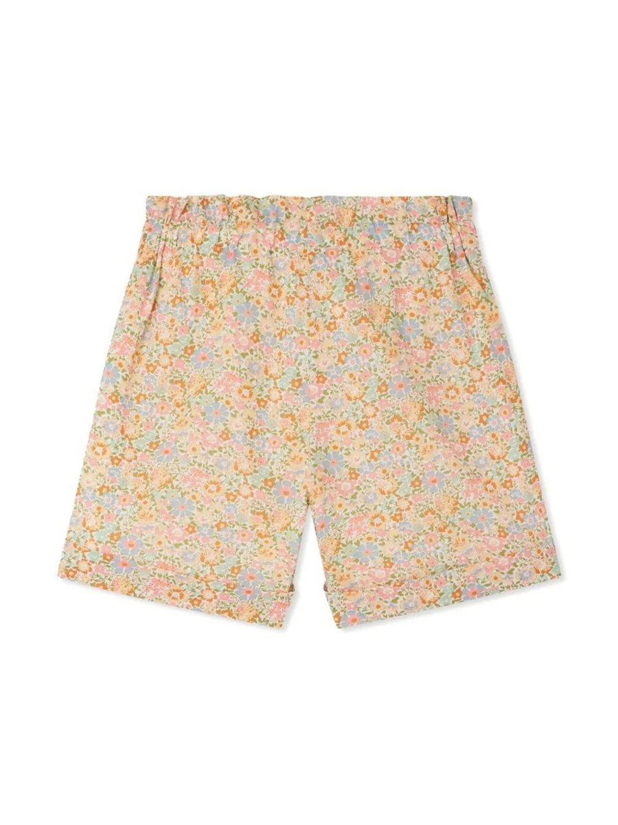 Bonpoint Mini Comfort Cotton Shorts for Girls - Image 2
