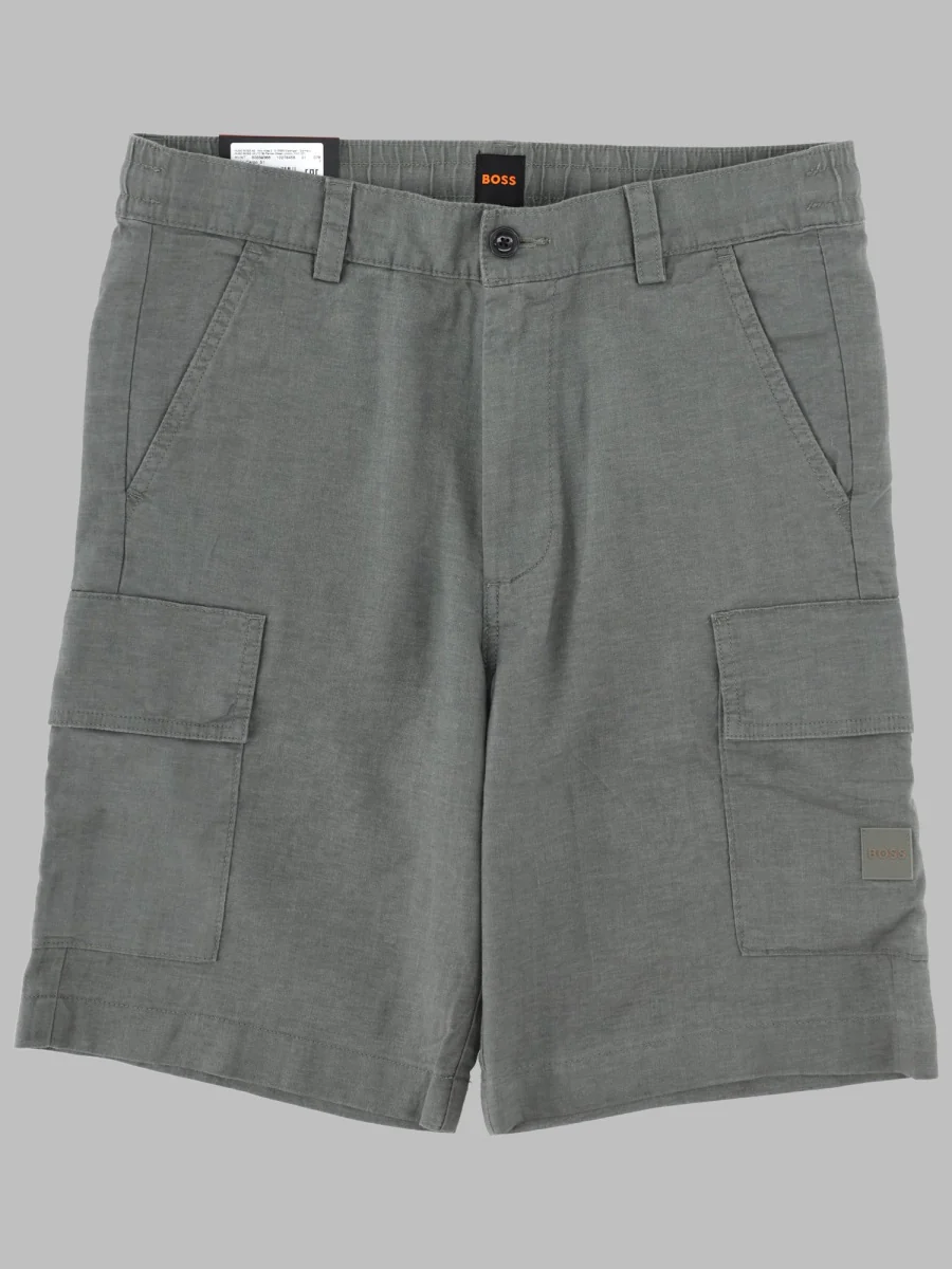 Boss Men's Linen Blend Shorts
