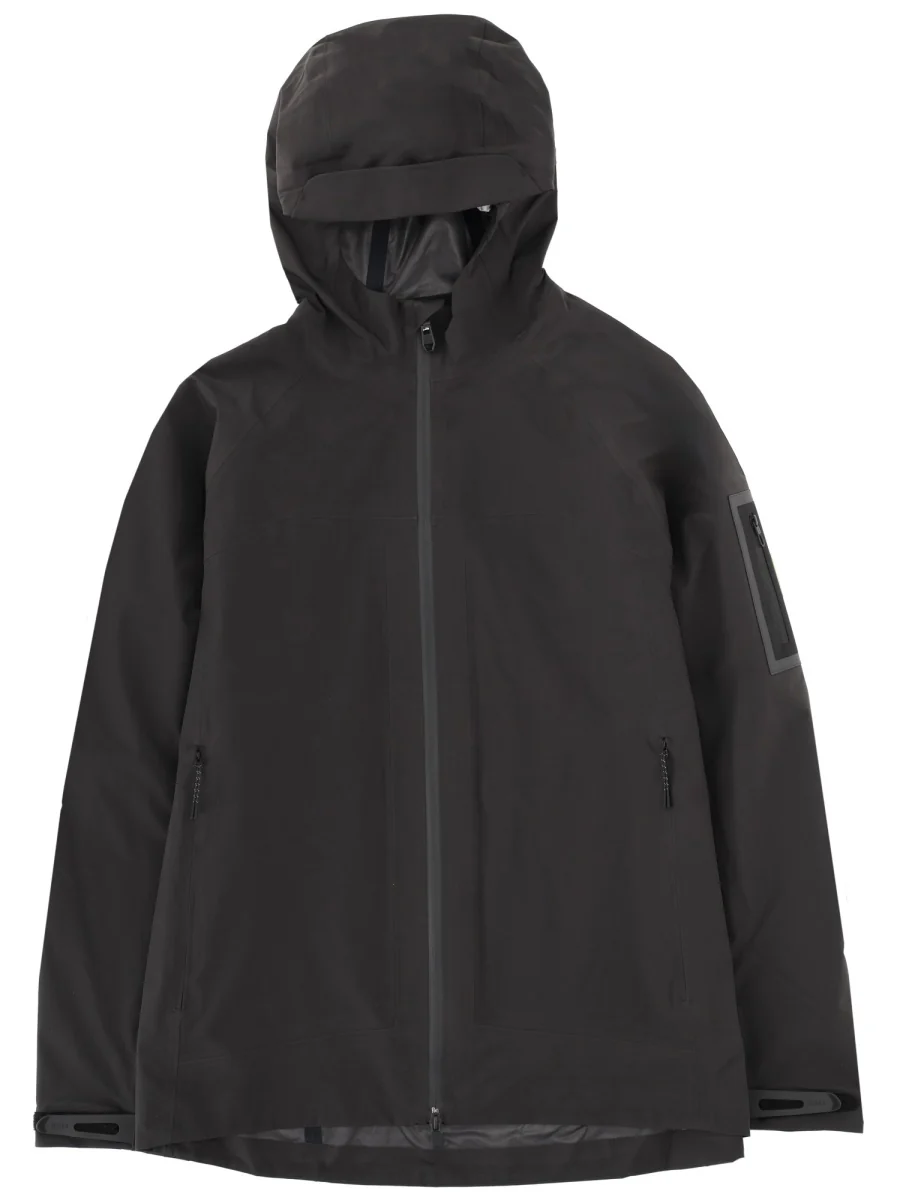 BOSS Water-repellent Zip-up Jacket with Four-way Stretch
