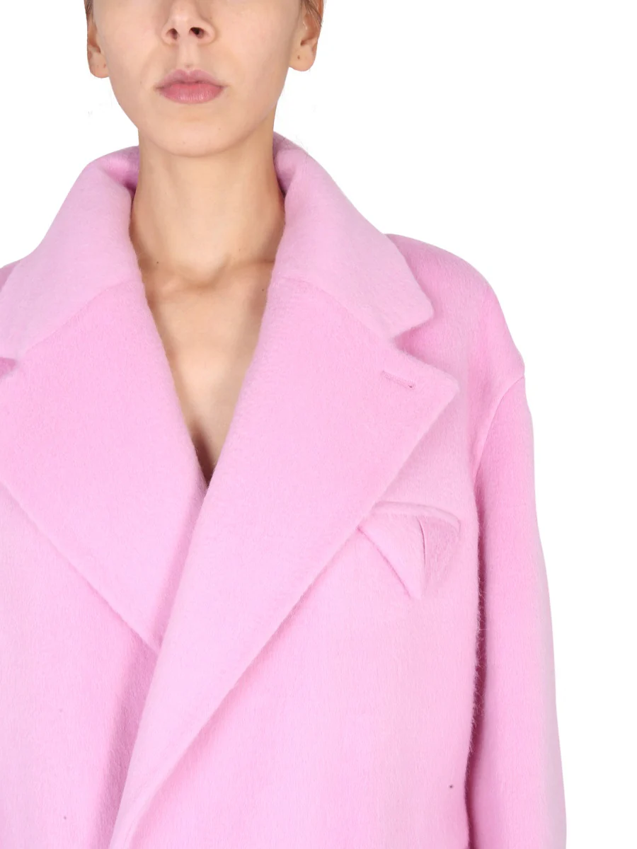 BOTTEGA VENETA Alpaca, Wool and Mohair Double Face Coat - Image 4