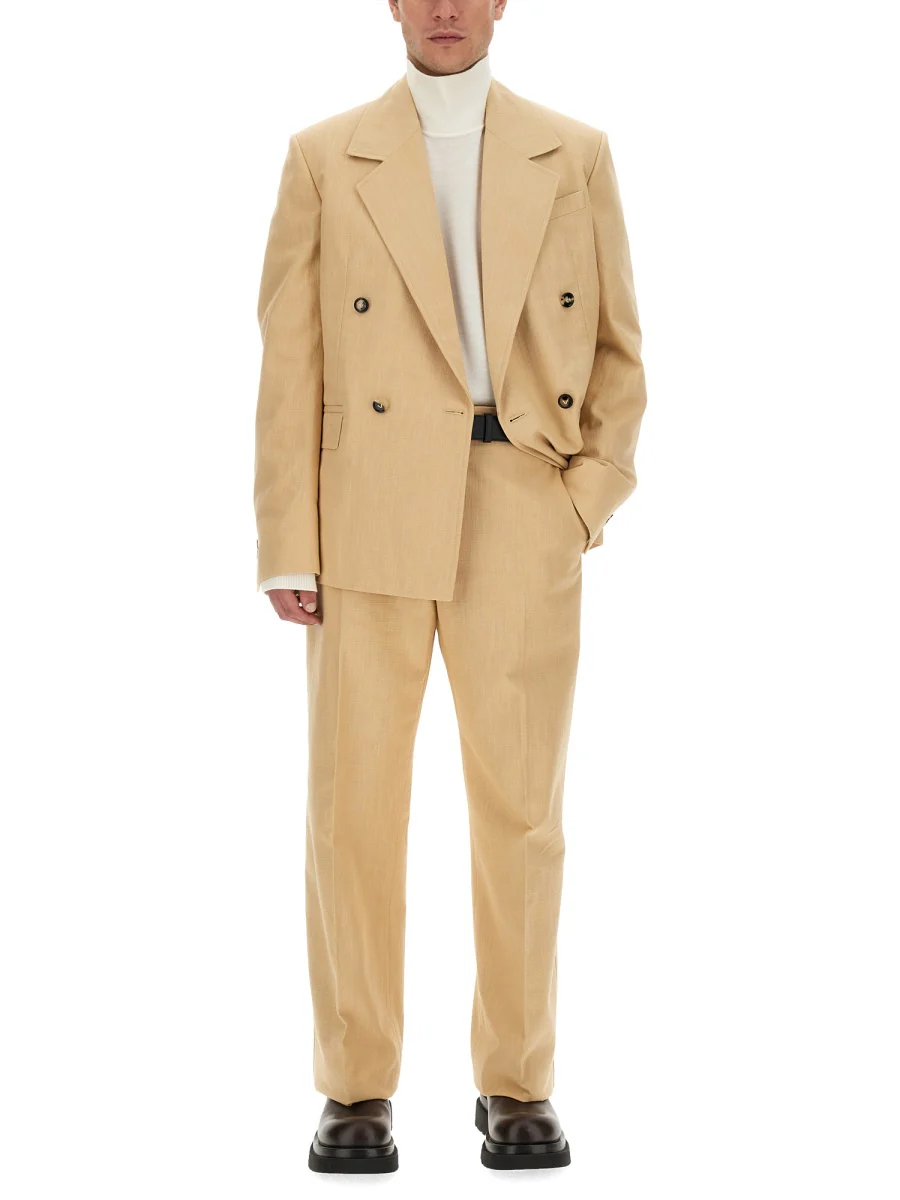 BOTTEGA VENETA Double Breasted Textured Jacket - Image 2