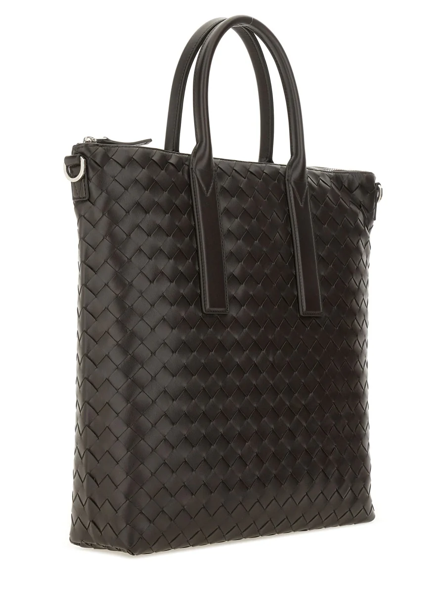 BOTTEGA VENETA Intrecciato Zipped North-South Tote - Image 7