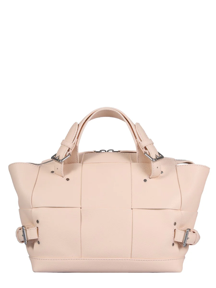 Bottega Veneta Medium Leather Bag with Removable Shoulder Strap