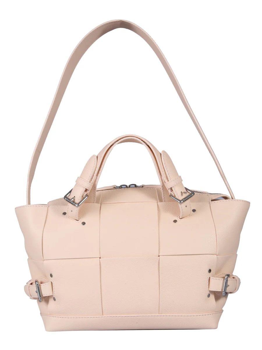 Bottega Veneta Medium Leather Bag with Removable Shoulder Strap - Image 2